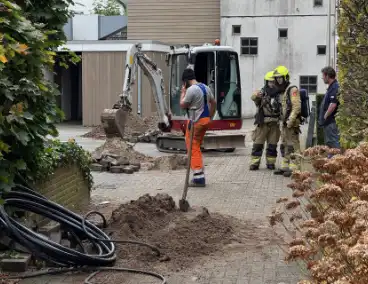 Brandweer grijpt in na gaslek