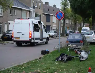 Forensische opsporing onderzoekt ongeval