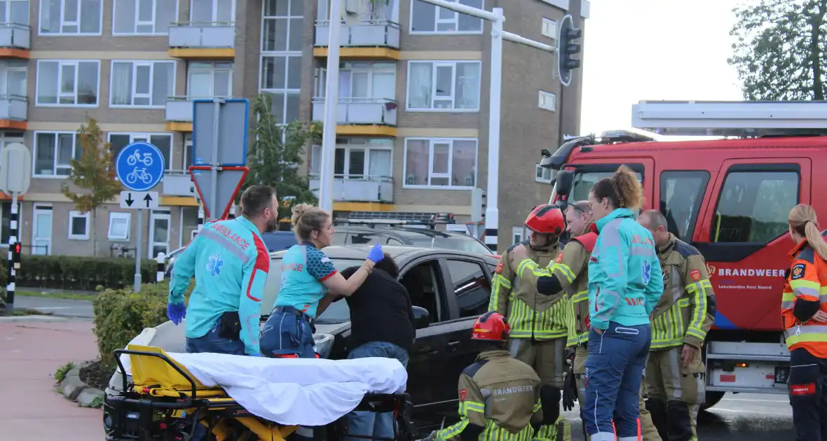 Brandweer bevrijdt beknelde fietser - Foto 4