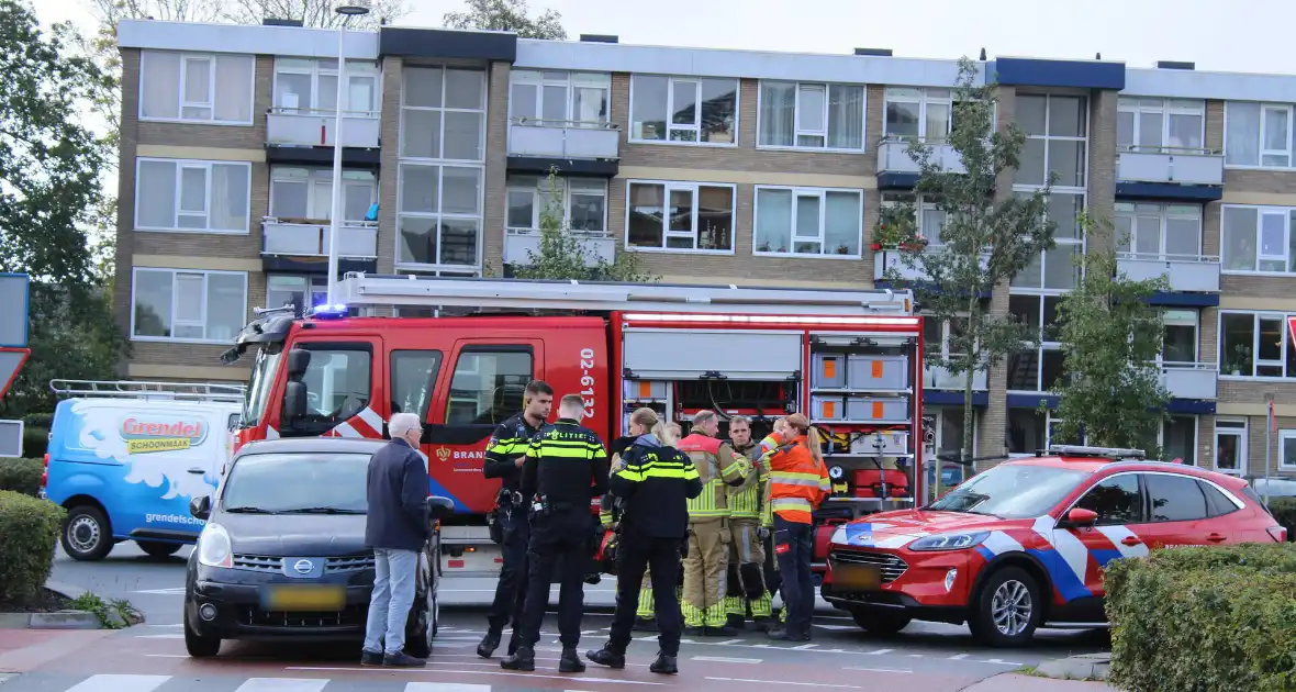 Brandweer bevrijdt beknelde fietser - Foto 5