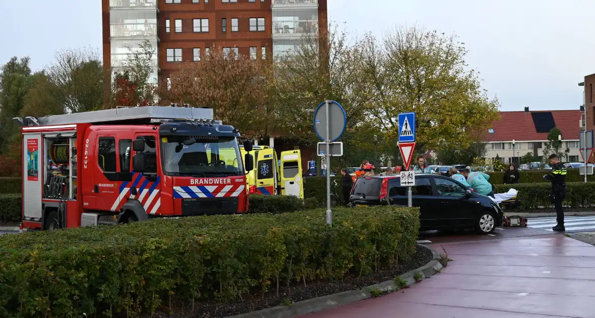 Brandweer bevrijdt beknelde fietser - Foto 6