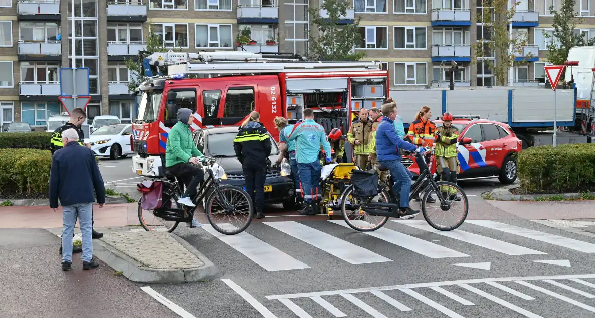 Brandweer bevrijdt beknelde fietser - Foto 7