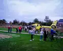 Traumahelikopter Ingezet Voor Medische Noodsituatie Trekt Veel Bekijks