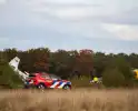 Vliegtuig komt bij landing in de grond terecht