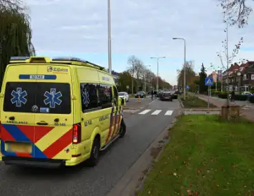 Twee auto's in botsing