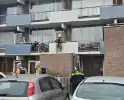 Mogelijke brand in flatgebouw