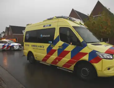 Politie en ambulancedienst ingezet na ongeval