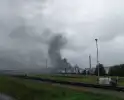 Grootschalige inzet bij industriebrand
