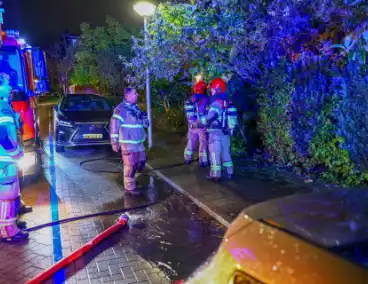 Zolderbrand leidt tot opschaling brandweer