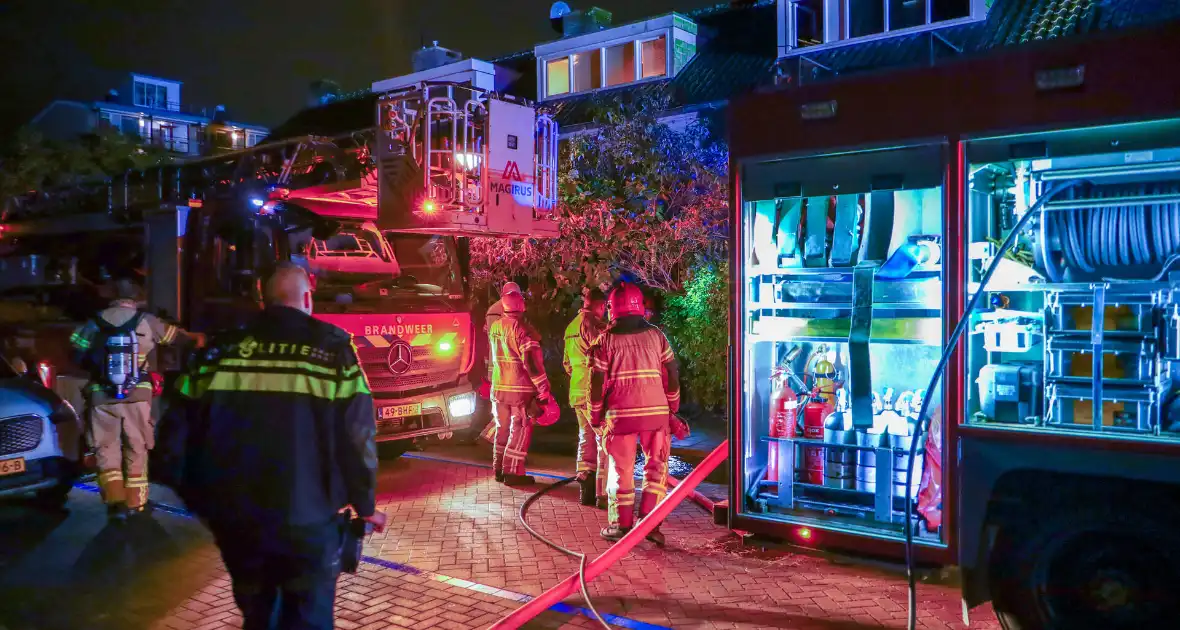 Zolderbrand leidt tot opschaling brandweer - Foto 3