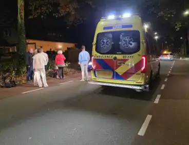 Fietser gewond na val, traumateam opgeroepen
