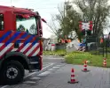 Trein botst op vrachtwagen
