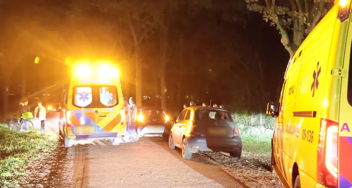 Fietser ten val in Eemnes - Foto 1