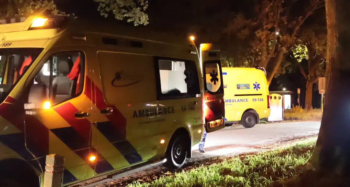 Fietser ten val in Eemnes - Foto 2