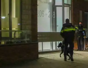 Politie inzet hond na woningoverval