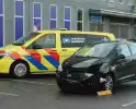 Motorrijder gewond na inhaalactie