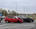 Voertuigen beschadigd bij aanrijding