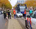 Botsing auto tegen tram leidt tot gewonden