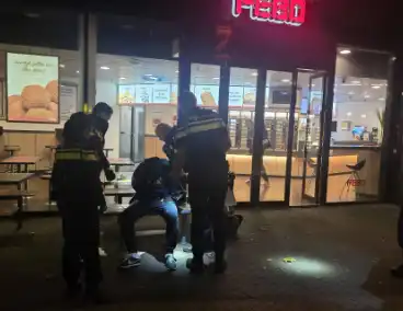 Verdachte vlucht na steekpartij