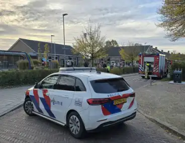 School ontruimd door brand