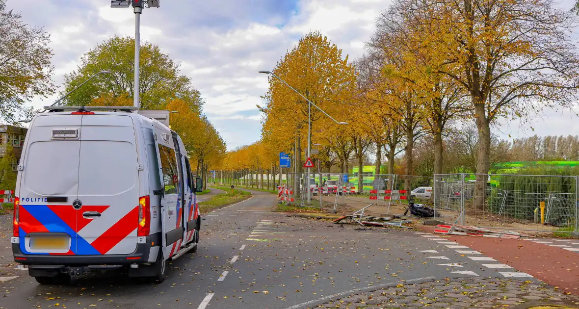 Zwaar ongeval tussen motorfiets en auto