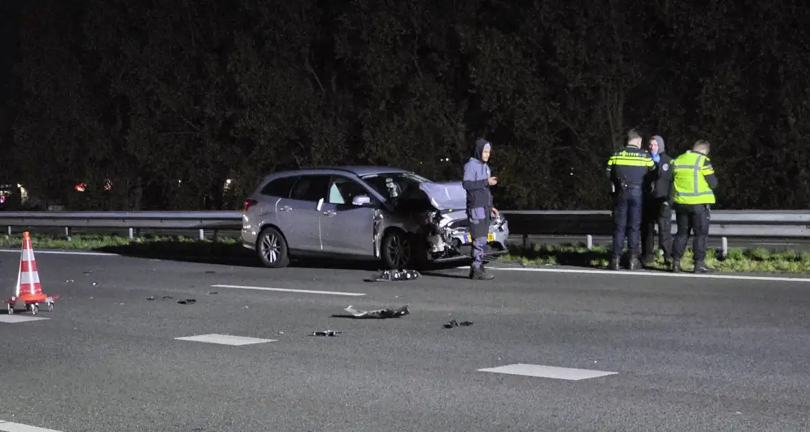 Botsing met letsel leidt tot verkeershinder