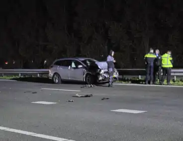 Botsing met letsel leidt tot verkeershinder