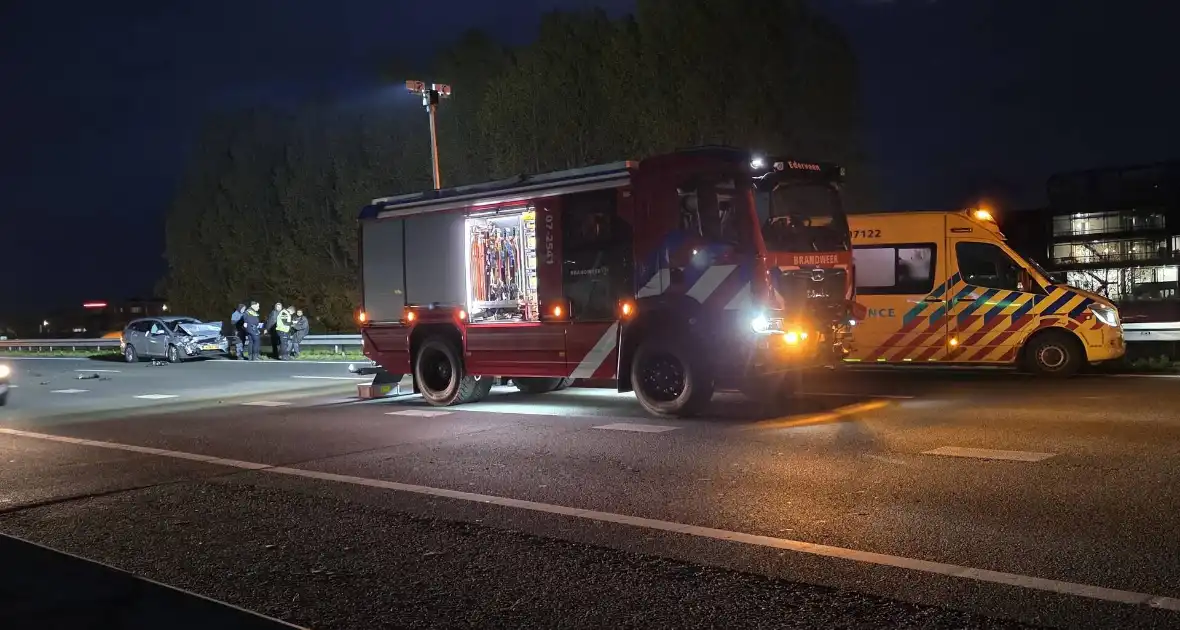 Botsing met letsel leidt tot verkeershinder - Foto 2