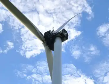 Herstel windmolen na brand vergt tijd
