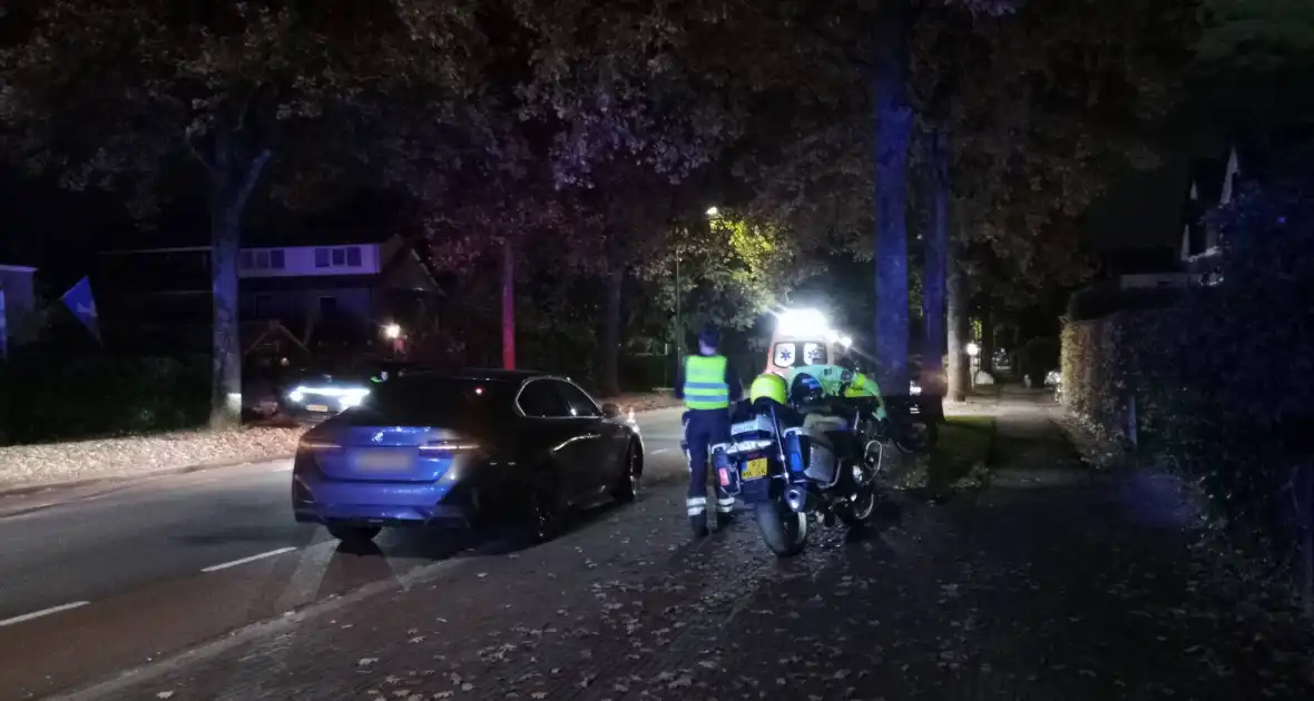 Botsing tussen een fatbike en een auto