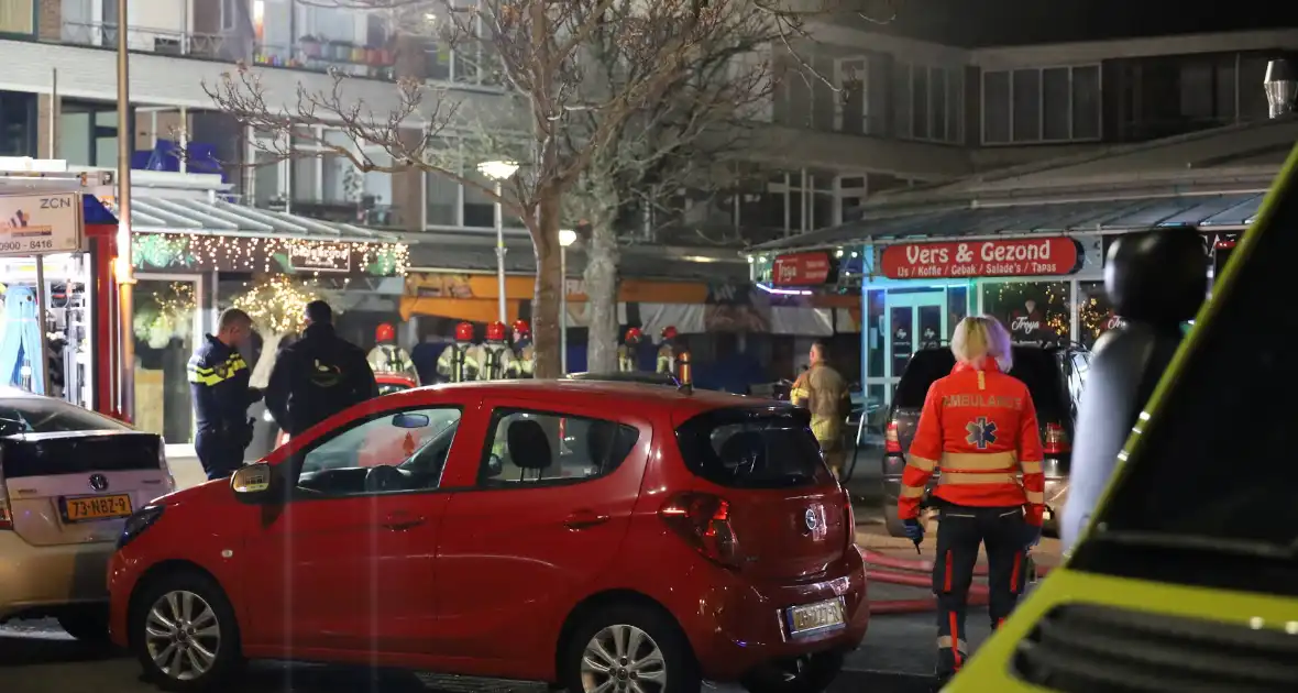 Grote brand leidt tot ontruiming