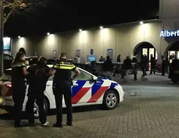 Aanhouding na verzet en diefstal