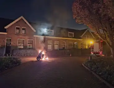 Onderzoek naar scooterbrand gestart