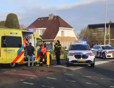 Zwaargewonde bij incident op rotonde