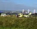 Spoedinzet traumahelikopter na incident