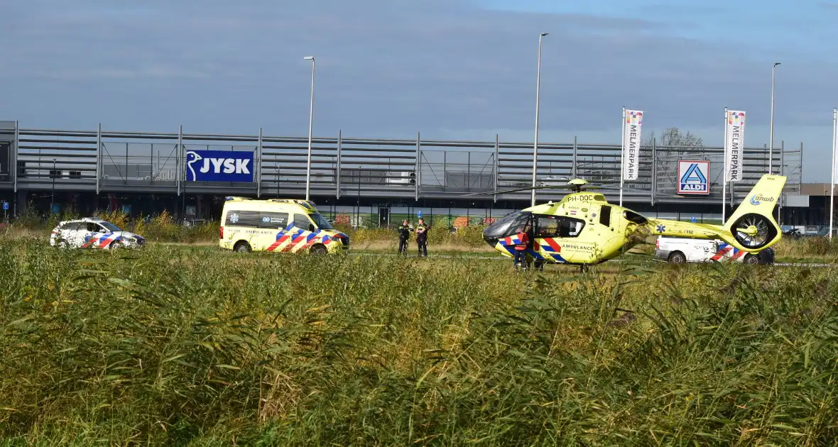 Spoedinzet traumahelikopter na incident - Foto 1