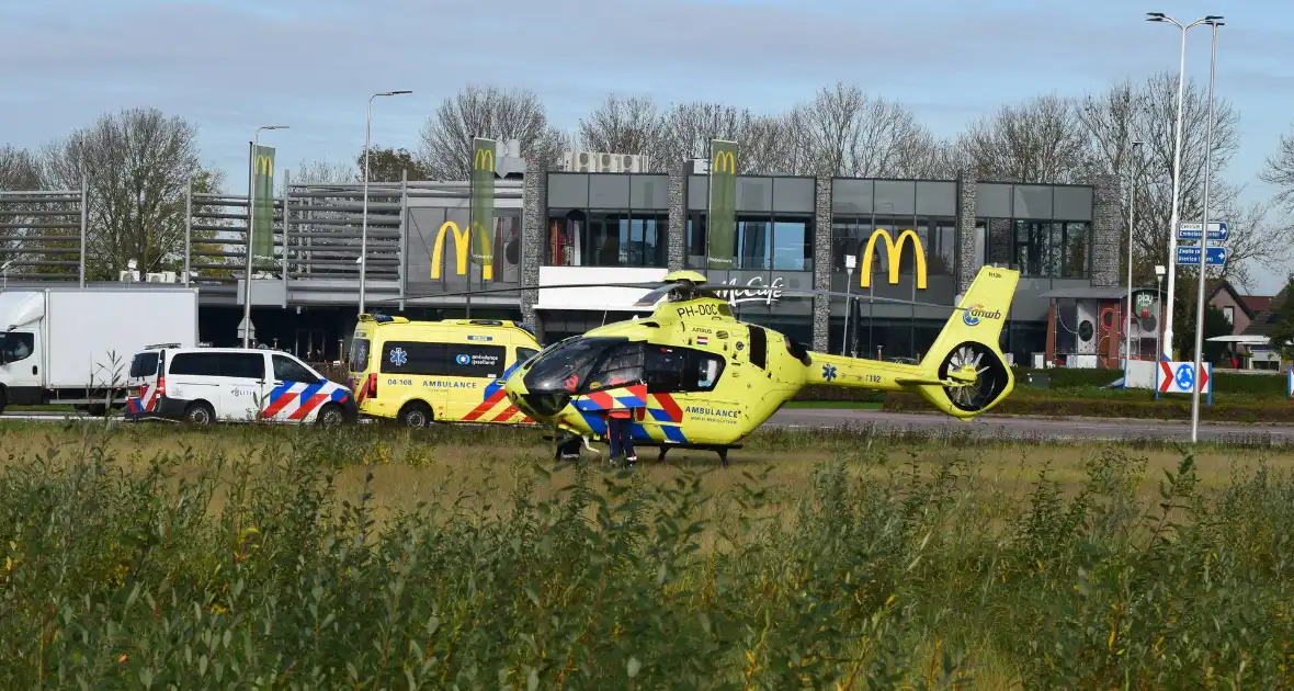 Spoedinzet traumahelikopter na incident - Foto 3