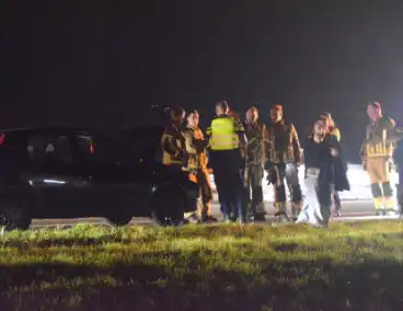 Melding autobrand op snelweg blijkt mee te vallen