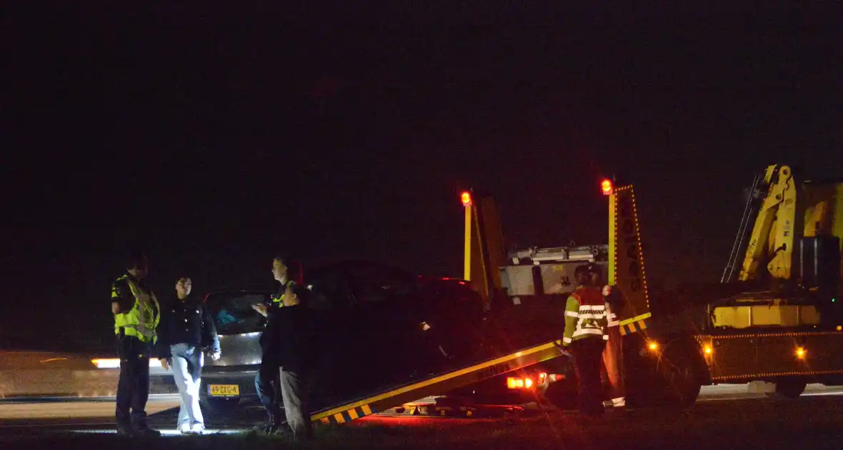 Melding autobrand op snelweg blijkt mee te vallen - Foto 3
