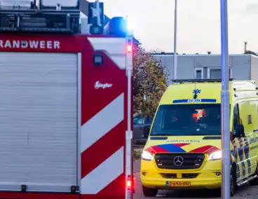 Eigenaar woning naar ziekenhuis na brand in schuurtje
