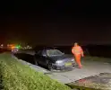 Voertuig belandt in sloot