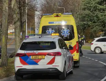 Scooterrijder gecontroleerd na ongeval