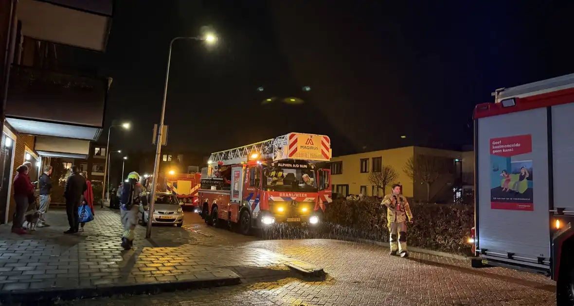 Appartementencomplex ontruimd door brand in meterkast