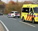 Auto in ongeval betrokken tijdens inhalen