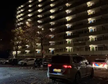 Appartementencomplex getroffen door brand