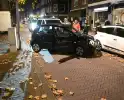 Ongeval na negeren stopteken politie