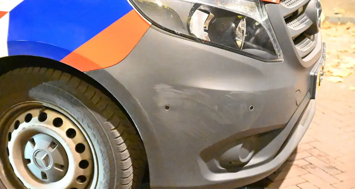 Ongeval na negeren stopteken politie - Foto 11