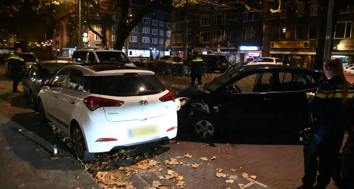 Ongeval na negeren stopteken politie - Foto 2