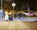 Bromfietser gewond na aanrijding op rotonde