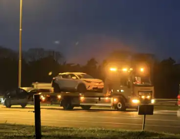 Meerdere auto's betrokken bij ongeval met gewonde